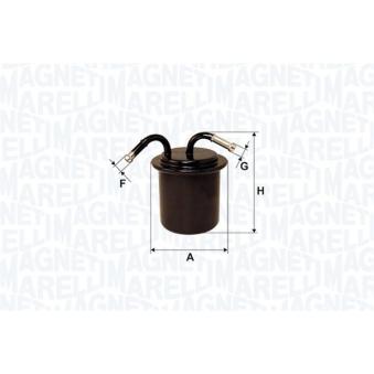 Filtre à carburant MAGNETI MARELLI OEM 16902RZ0G01