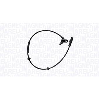 Capteur, vitesse de roue arrière droit MAGNETI MARELLI 172100011010 pour RENAULT MODUS 1.5 DCI - 86cv