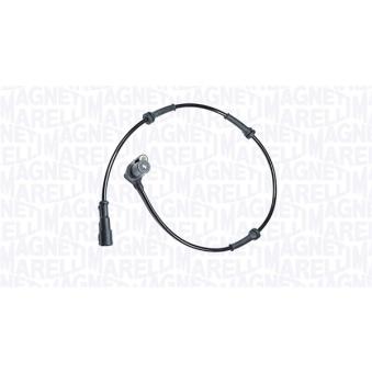 Capteur, vitesse de roue arrière gauche MAGNETI MARELLI 172100082010 pour SMART FORTWO 2.5 Syncro - 110cv