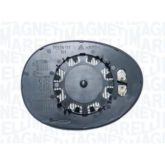 Verre de rétroviseur, rétroviseur extérieur MAGNETI MARELLI 182200921500 pour FORD FOCUS One First - 75ch