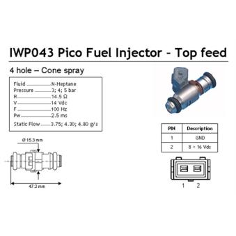 Injecteur MAGNETI MARELLI [214310004310]