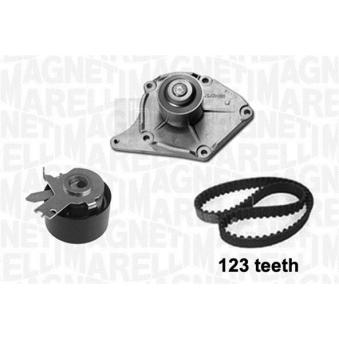 Pompe à eau + kit de courroie de distribution MAGNETI MARELLI OEM 119A08272R