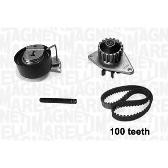 Pompe à eau + kit de courroie de distribution MAGNETI MARELLI 341405320001 pour CITROEN XM 1.1 - 60cv