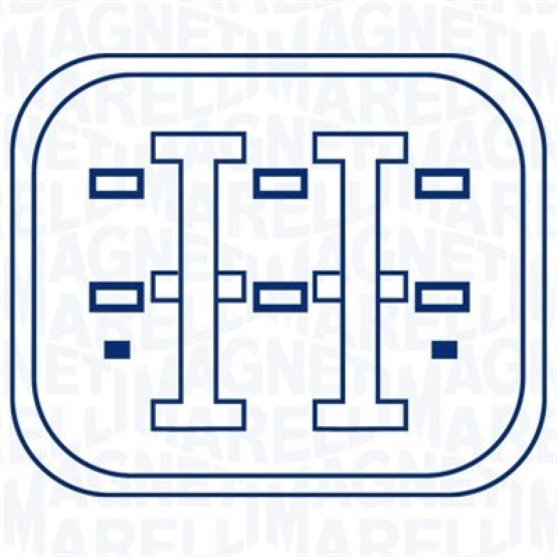 Lève-vitre avant gauche MAGNETI MARELLI 350103103500 - Visuel 1