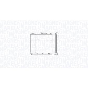 Radiateur, refroidissement du moteur MAGNETI MARELLI [350213212800]