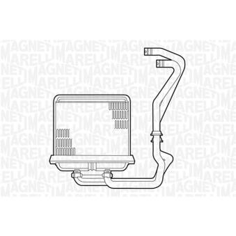 Système de chauffage MAGNETI MARELLI OEM 504035336