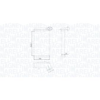Système de chauffage MAGNETI MARELLI 350218422000 pour VOLKSWAGEN GOLF 1.9 TDI - 110cv