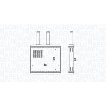 Système de chauffage MAGNETI MARELLI [350218437000]