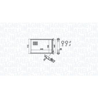Système de chauffage MAGNETI MARELLI 350218455000 pour BMW X4 xDrive 28 i - 245cv