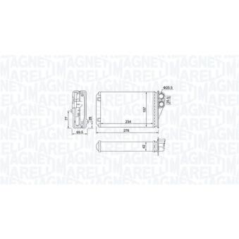 Système de chauffage MAGNETI MARELLI [350218461000]