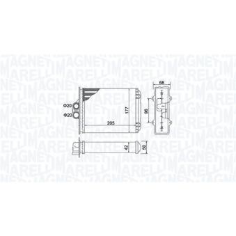 Système de chauffage MAGNETI MARELLI [350218482000]