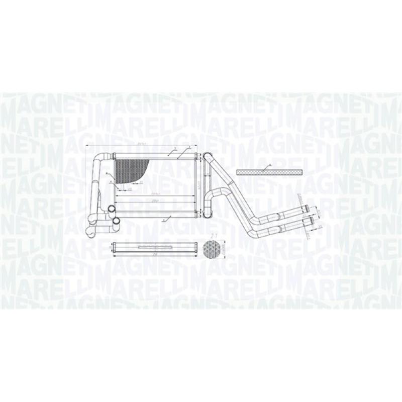 Système de chauffage MAGNETI MARELLI 350218488000 - Visuel 2