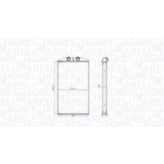 Système de chauffage MAGNETI MARELLI OEM 42569370