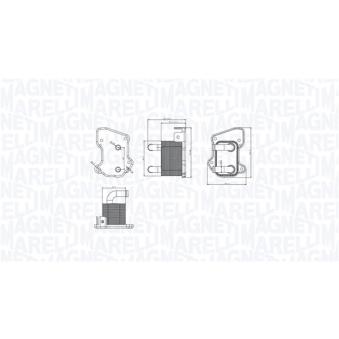 Radiateur d'huile MAGNETI MARELLI 350300002200