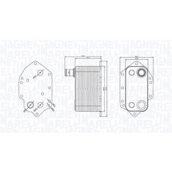 Radiateur d'huile MAGNETI MARELLI [350300004000]
