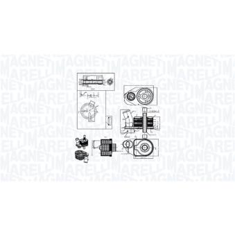 Radiateur d'huile MAGNETI MARELLI OEM 5801630223 Radiateur d'huile MAGNETI MARELLI OEM 5801630223