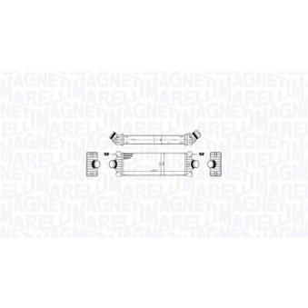 Intercooler, échangeur MAGNETI MARELLI 351319206050 pour FORD TRANSIT 2.2 TDCi - 100cv