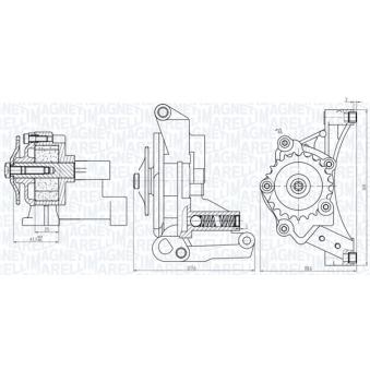 Pompe à huile MAGNETI MARELLI [351516000029]