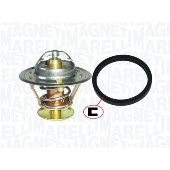 Thermostat, liquide de refroidissement MAGNETI MARELLI 352317100390 pour JEEP COMPASS 2000 i - 116cv