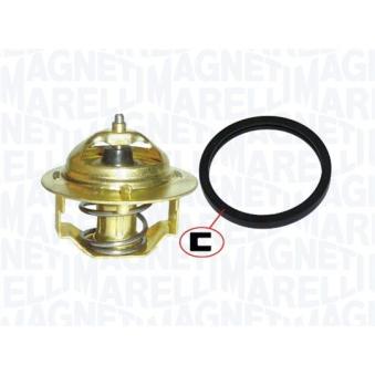 Thermostat, liquide de refroidissement MAGNETI MARELLI 352317100590 pour RENAULT FLUENCE 1.5 - 75cv