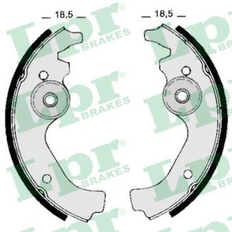 Jeu de mâchoires de frein LPR OEM 5953528