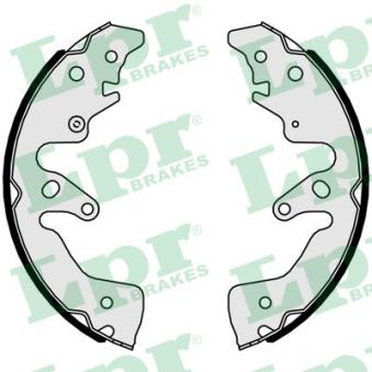 Jeu de mâchoires de frein LPR OEM 26694FG000