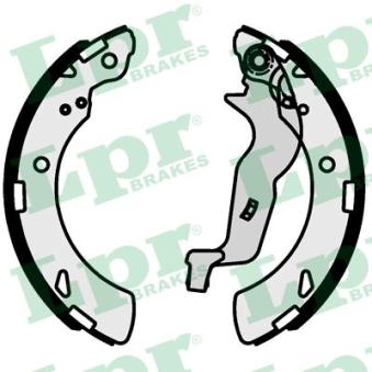 Jeu de mâchoires de frein LPR OEM 04431S5SE50