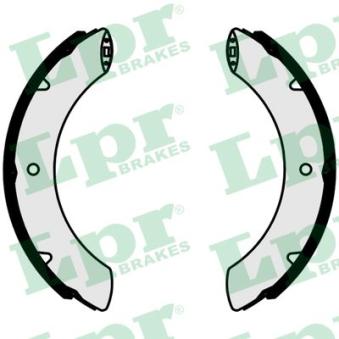 Jeu de mâchoires de frein LPR OEM 0449535010