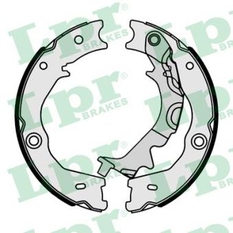 Jeu de mâchoires de frein, frein de stationnement LPR OEM 583504DA00