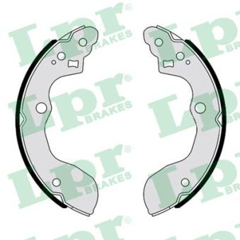 Jeu de mâchoires de frein LPR OEM 04495WC007