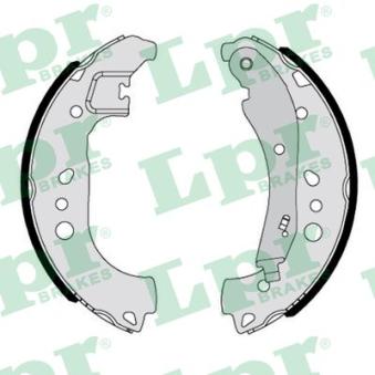Jeu de mâchoires de frein LPR 01197 pour SEAT TOLEDO 30 TFSI - 110cv