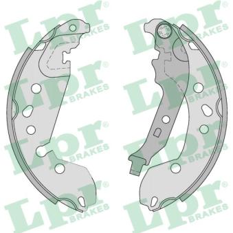 Jeu de mâchoires de frein LPR 01239 pour DACIA LOGAN 1.0 SCe 75 - 73cv