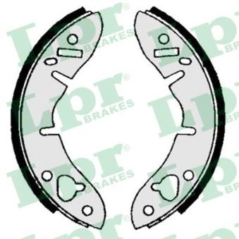 Jeu de mâchoires de frein LPR 01560