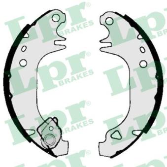 Jeu de mâchoires de frein LPR OEM 7701203780