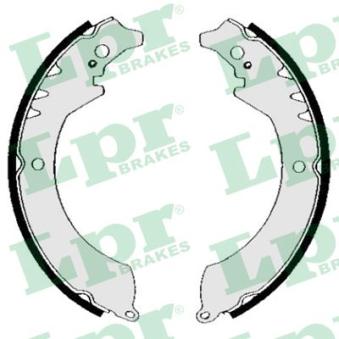 Jeu de mâchoires de frein LPR OEM 0449587601