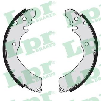 Jeu de mâchoires de frein LPR OEM 04495BZ010 Jeu de mâchoires de frein LPR OEM 04495BZ010