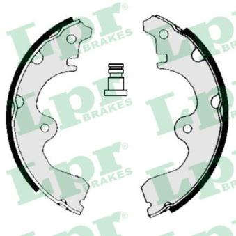 Jeu de mâchoires de frein LPR OEM 044950A010