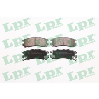 Jeu de 4 plaquettes de frein arrière LPR OEM MR389578