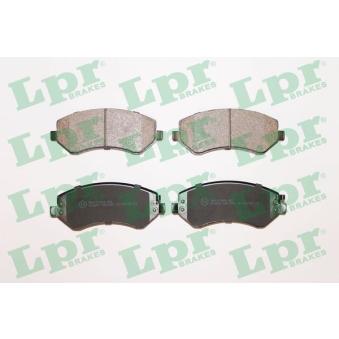 Jeu de 4 plaquettes de frein avant LPR OEM 5066427AA