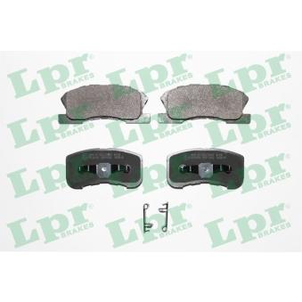 Jeu de 4 plaquettes de frein avant LPR OEM 0449197201