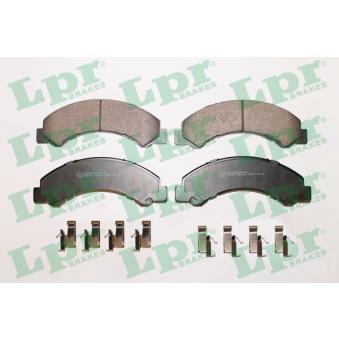 Jeu de 4 plaquettes de frein avant LPR OEM 8973292660