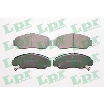 Jeu de 4 plaquettes de frein avant LPR 05P1071 pour MERCEDES-BENZ EQA 1.6 i - 110cv