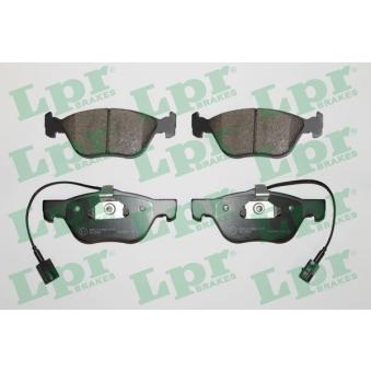 Jeu de 4 plaquettes de frein avant LPR OEM 77362229