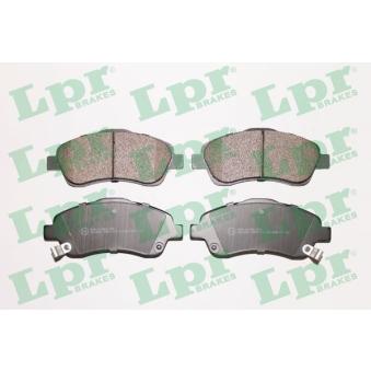Jeu de 4 plaquettes de frein avant LPR [05P1114]
