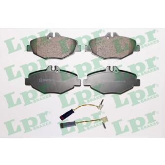 Jeu de 4 plaquettes de frein avant LPR OEM 34209920