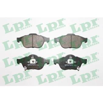 Jeu de 4 plaquettes de frein avant LPR OEM 0446505050