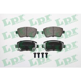 Jeu de 4 plaquettes de frein avant LPR OEM 4711040