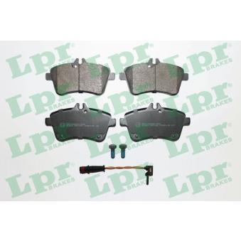 Jeu de 4 plaquettes de frein avant LPR OEM 1694200820