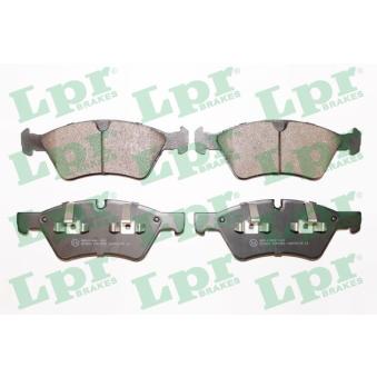 Jeu de 4 plaquettes de frein avant LPR 05P1253 pour MERCEDES-BENZ CLASSE GL GL 500 - 388cv