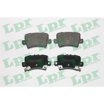Jeu de 4 plaquettes de frein arrière LPR OEM 43022SMGE00